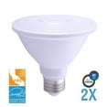 thumbnail image 2 of Euri LED Light Bulbs, Short Neck PAR30, 11W (75W Equivalent), Soft White, 2-Pack, 2 of 3