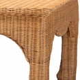 thumbnail image 5 of bali & pari Abena Rattan Coffee Table - Rectangular Boho Chic Accent Table, 5 of 6