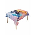 thumbnail image 2 of Ice Hockey Players Tablecloth Rectangle Table Cloth 60x102, Waterproof Tablecloth Outdoor Table Cloth, Sports Watercolor Ombre Abstract Art Washable Table Cover for Kitchen Dinning Party, 2 of 8