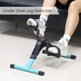 thumbnail image 3 of Ejercitador de pedal plegable Mini bicicleta estática debajo del escritorio Bicicleta Pedal Ejercitador Pie Ciclo de mano Máquina vendedora portátil Ejercitador de bicicleta Ejercitador de brazos y pi, 3 of 5