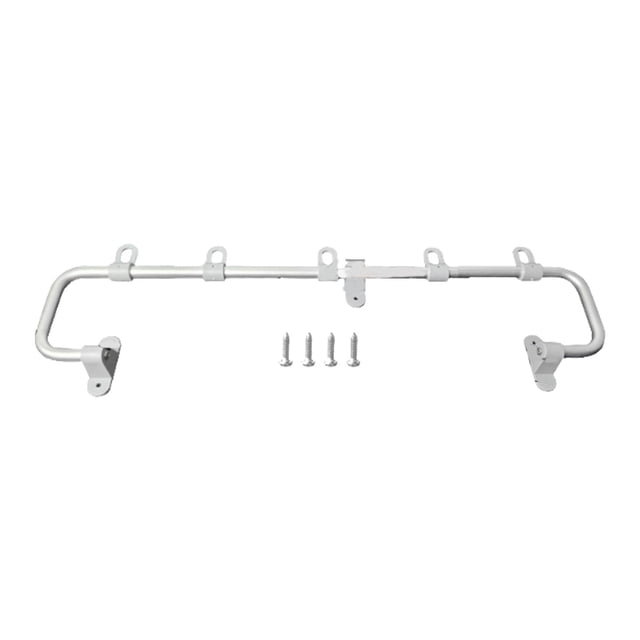 Reporta de secado de ropa plegable RV Accesorios universales Ligeros de aluminio Aleación de aluminio Techo multipropósito Montado Espacio Guardar , 66x15.5x3.2cm