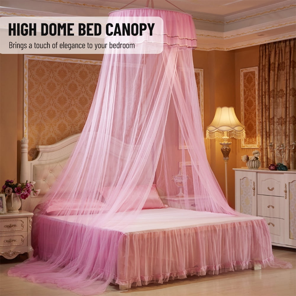 Sand account,Curtain Princess Style Princess Style Bedroom Bed Net Curtain Canopy Fine Mesh Net Curtain Princess Fine Mesh Bed Style Bedroom Decoration Mesh Bed Net Bedroom Decoration