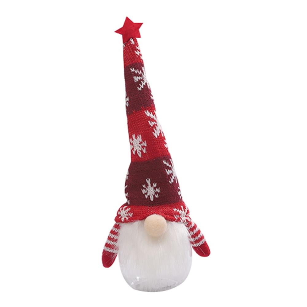 Gnome Christmas Candy Jar Ornaments, Handmade Swedish Gnomes Cookies