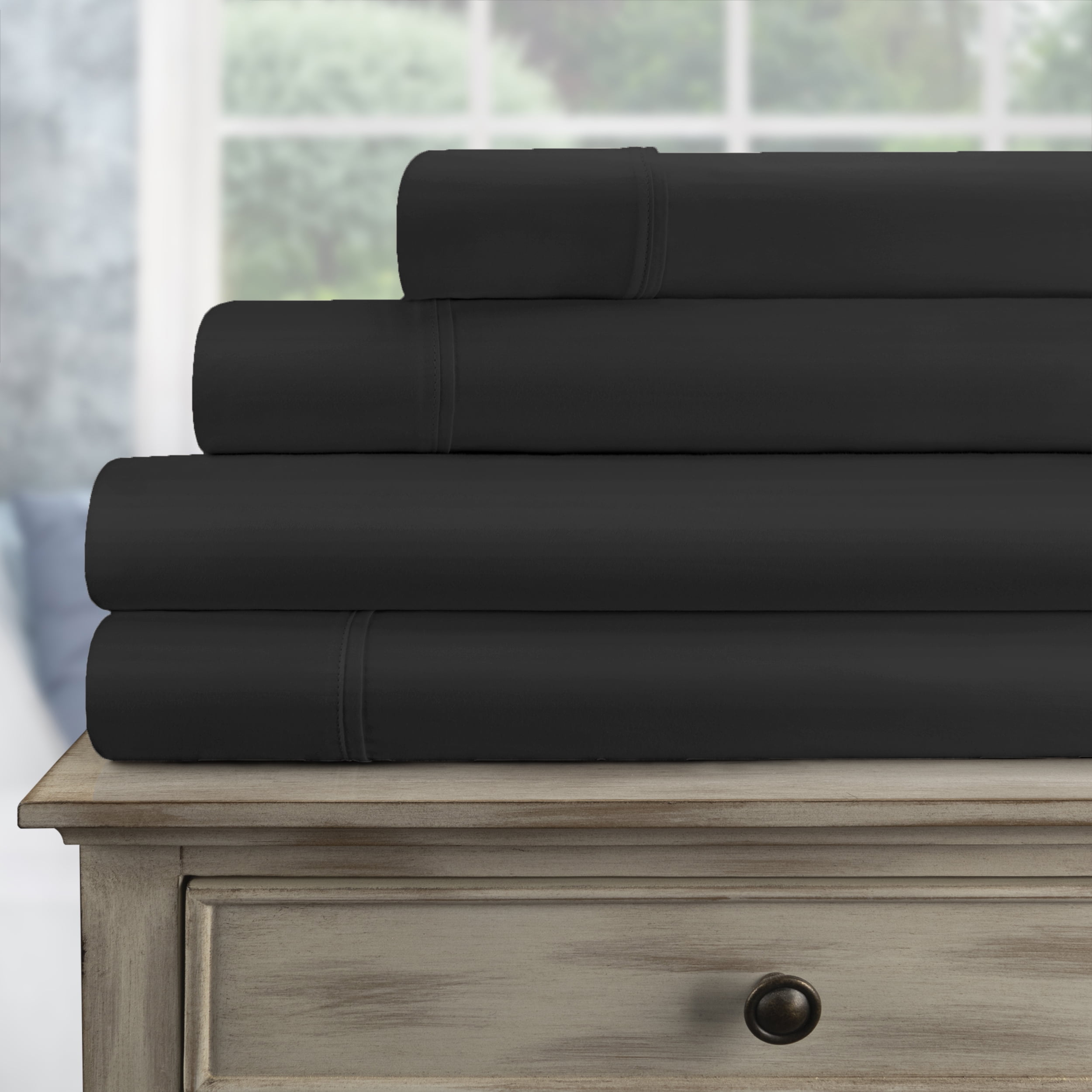 300Thread Count Solid Deep Pocket Egyptian Cotton Sheets By Blue Nile