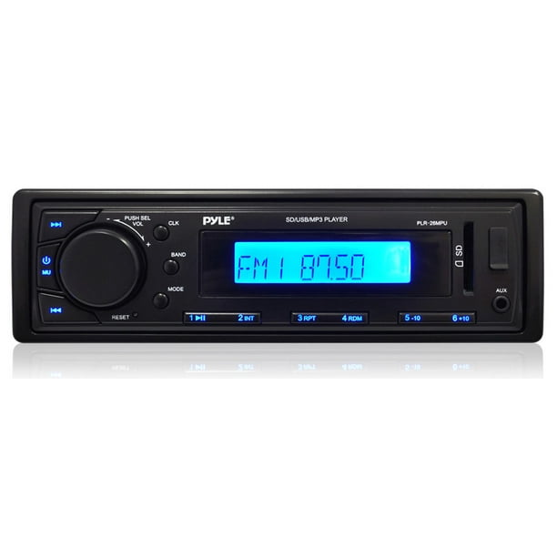 PYLE PLR26MPU Car Stereo Head Unit Receiver Premium AM/FMMPX Media