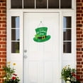 thumbnail image 4 of weibbin St Patricks Day Door Decorations, Saint Patricks Day Decorations for the Home, St Patricks Day Door Hanger, Farmhouse St Patrick Wall Decor Wooden Sign Hanging Decorations, 4 of 5