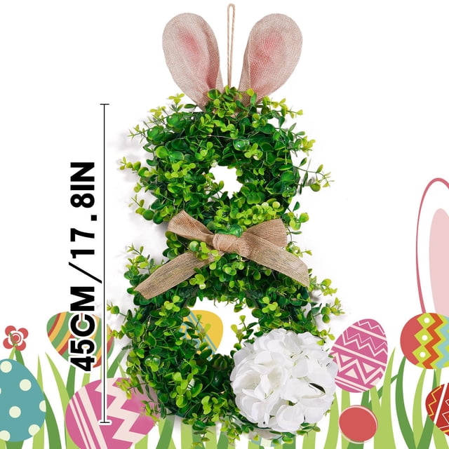Mlkoz Easter Decorations, Easter Decoration Rabbits Ear Garland Window Ornament Garland, Man Gifts