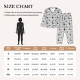 thumbnail image 4 of Naloa black and white dogs Pajamas for Women Set, Womens Pajama Sets, Lounge Sets for Women, 2pjs for Women-XX-Large, 4 of 7
