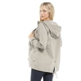 thumbnail image 4 of MixMatchy Women's Casual Lightweight Military Safari Anorak Utility Jacket, 4 of 7