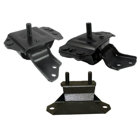Engine Motor and Transmission Mount 2784 2904 2905 3PCS For 1996-1998 Ford Mustang 3.8L SET 1996 1997 (Best Engine For Fox Body Mustang)