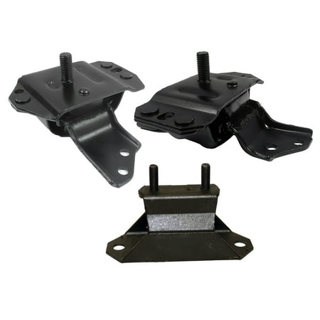 Ford Mustang Engine Parts - Engine Motor and Transmission Mount 2784 2904 2905 3PCS For 1996-1998 Ford Mustang 3.8L SET 1996 1997 1998