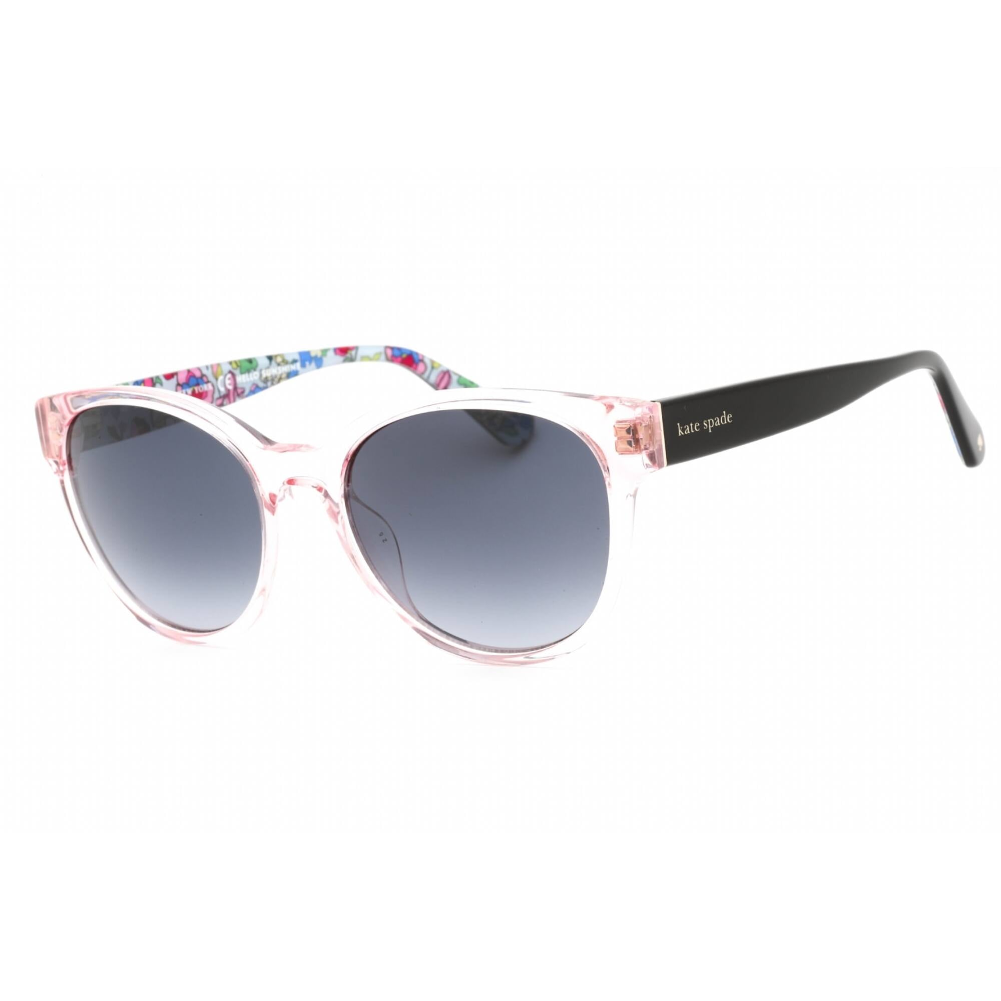 Kate Spade NATHALIE/G/S 0HJV HA Round Sunglasses - Havana/Yellow/Brown Gradient Kate Spade Karlena 2NLHA Round Cat Eye Sunglasses Havana  main image 4