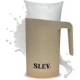 thumbnail image 2 of Milk Bag Pitcher Holder - Wheat Straw, Eco Friendly (Beige), 2 of 8