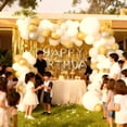 thumbnail image 3 of Balloon Garland Arch Kit with White Gold Color,135 Pieces for Wedding, Graduation, Birthday, Party Decorations,Baby Shower, 3 of 6