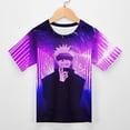 thumbnail image 6 of Boys Girls Jujutsu Anime Kaise T-Shirt Crewneck Short Sleeve Tee Shirt Tops for Kids Teens, 6 of 8