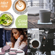 thumbnail image 5 of Posavasos para bebidas, café, té, taza, tapete de mesa con posavasos para el hogar, oficina, cocina, bar, 5 of 5