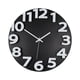 thumbnail image 3 of Reloj de pared para decoración del hogar, números 3D, puntero de Metal creativo, reloj decorativo, reloj silencioso para dormitorio, tienda, estante Negro, 3 of 8