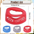 thumbnail image 3 of Multifunctional Pizza Cutter Slicer Red 15 * 13CM Stainless With Cover Ergonomic Handle Protective Cover Dishwasher Safe Kitchen Tool For Pizza Dough Vegetables Cheese Perfect Slicer, 3 of 6