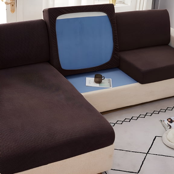 AUQ 2026 New Sofa Cushion Covers Stretchy Couch Slipcover Sofa Seat Furniture Protector Cushion Covers for Couches and Sofas,For Living Room,Home,Sofa,Furniture Protection,Pet,Kids
