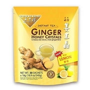 Prince of Peace Instant Lemon Ginger Honey Crystals (30 Sachets) Pack of 2