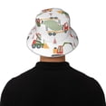 thumbnail image 3 of Balery Excavator Sun Hats for Men Women Bucket Hat UPF 50+ Buckey Hat Boonie Hat Foldable UV Protection Hiking Beach Fishing Summer, 3 of 9