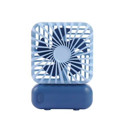 

jiawei Round/Square Cute Mini Portable USB Charging Desktop Summer Cooling Fan Cooler