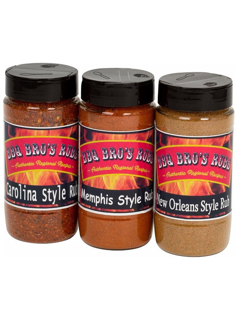 Bbq Bros Rubs {southern Style} Ultimate Barbecue Spices Seasoning Set