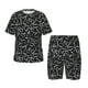 thumbnail image 1 of Fotbe Numbers Pijama Estampada de 2 Piezas para Niños – Ropa de Dormir de Manga Corta Cómoda para Niños y Niñas, Camiseta y Shorts de Algodón-Large, 1 of 5