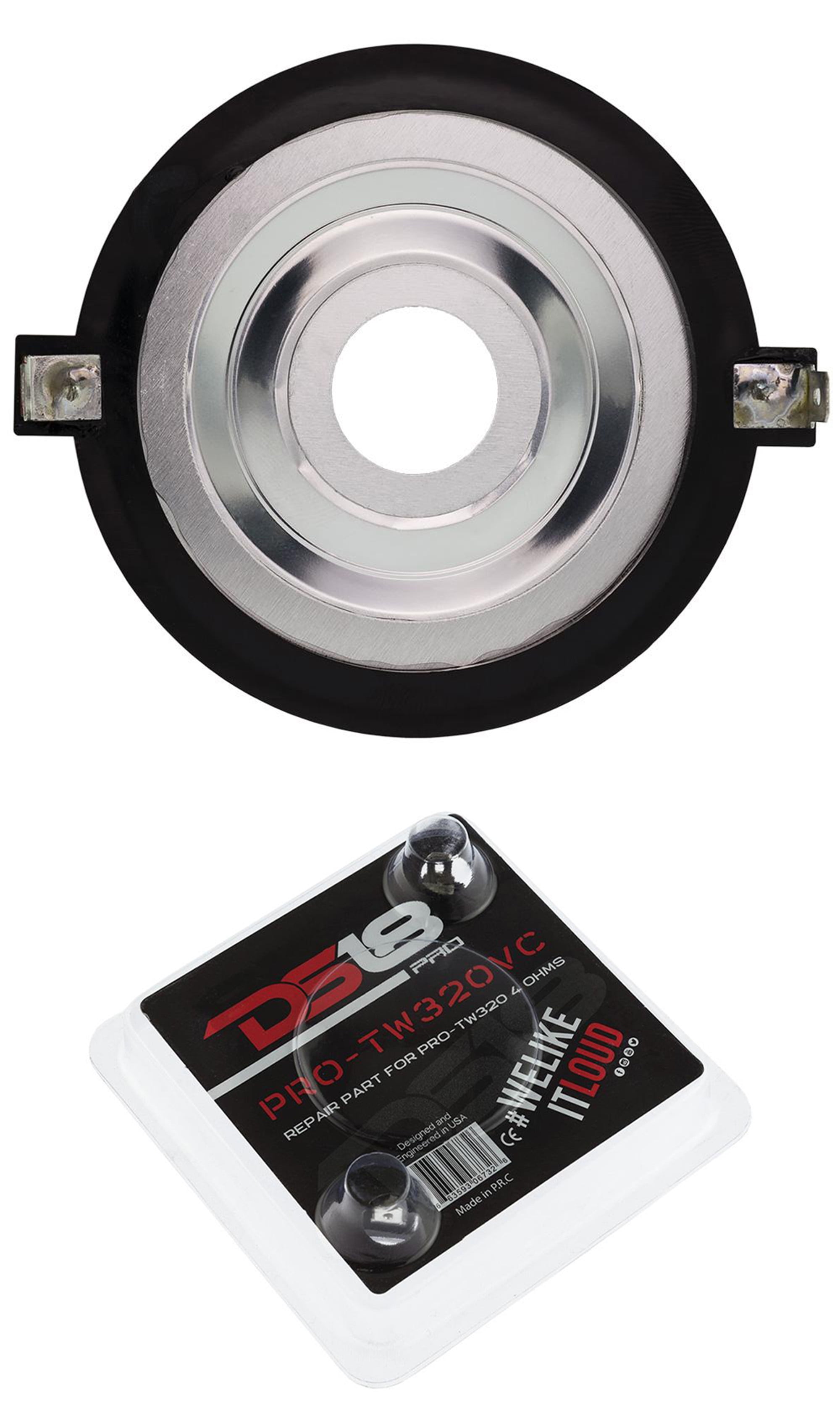 DS18 PRO-TW320 Super Tweeter 1.5 1 Speaker 250W RMS 4 Ohms Aluminum Frame and Diaphragm PRO Tweeters Are the Best in the Pro Audio and Voceteo Market 500W Max Built In Crossover DS18 PRO-TW320 Super Tweeter 1.5 1 Speaker 250W RMS 4 Ohms Aluminum Frame and Diaphragm PRO Tweeters Are the Best in the Pro Audio and Voceteo Market 500W Max Built In Crossover