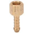 thumbnail image 1 of Conector de manguera de latón, accesorio de rosca restrictor NPT de 1/8 pulgadas, buen sellado para alimentación de aceite Turbo, 1 of 5