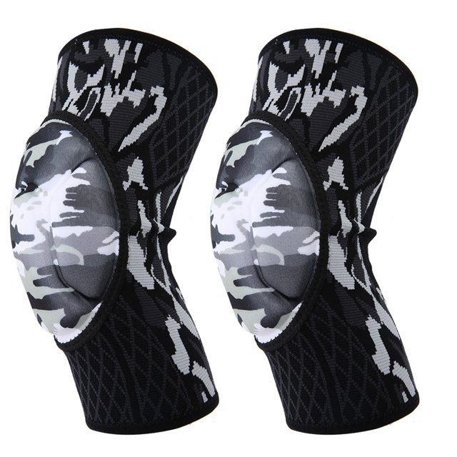 Protector de rodilla anticolisión suave de esponja EVA gruesa de Color camuflaje gris