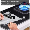 thumbnail image 6 of CoreLiving Stove Top Covers Gas Burner Protectors Heavy Duty Reusable Stove Liners Non-Stick Easy Clean 10.6 Inch by 10.6 Inch 4 Pack, 6 of 7