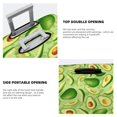 thumbnail image 5 of Daiia Green Avocado Luggage Cover, Thickened Washable Travel Luggage Covers, Elastic Unique Baggage Covers for 18-20 inch Luggage-X-Large, 5 of 9