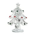 thumbnail image 2 of Nilvkv Crystal Christmas Tree Figurine Glass Xmas Tree Statue Desktop Christmas Tree Ornaments Festival Party Table Decorations Clear, Christmas Gifts, 2 of 6