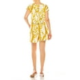 thumbnail image 5 of Women's Soft Short Sleeve Romper withTie Back and Pockets, 5 of 8