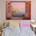 thumbnail image 2 of Tapiz para ventana con vistas al mar, 150 x 130 cm, microtela, fibra, 2 of 2