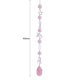 thumbnail image 4 of Carillón De Cristal Crystal Windchime Ornaments Star Pendant Garden Hanging Craft (Plata 27), 4 of 5