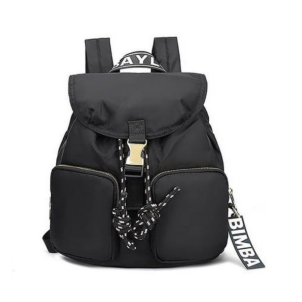 BIMBA Letter Bag Verano Impermeable BIMBA Y LOLA Mochila de Mujer con Cordones Bodega Aurrera en linea