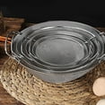 thumbnail image 6 of PASILI Stainless Steel Fine Mesh Strainer Basket With Double Handles Large Juice Rice Flour Sieve Food Filter Drainer Cooking Utensil, 6 of 9