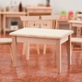 thumbnail image 5 of IBASETOY Dollhouse Accessories and Furniture Mini Desk Wood Khaki 1Pack for DIY Painting Accessories, 5 of 8