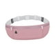 thumbnail image 5 of Cinturón para correr Riñonera para correr de poliéster, informal, impermeable, riñonera para acampar, ciclismo, caminatas, senderismo al aire libre Rosa, 5 of 8