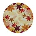 thumbnail image 4 of HAOXIT Fall Round Tablecloth Autumn Pumpkin Print Decorative Table Cloth Thanksgiving Tablecloth Suitable for Home Kitchen Dining Table Outdoor Party Picnic 31-35, 4 of 8