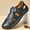 Blue, variant on Men'S Casual Beach Sandals, Closed-Toe Fisherman Style Slippers by GREKS