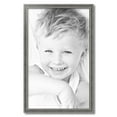 thumbnail image 2 of ArtToFrames 18x29 inch Muted Cold Silver Picture Frame, Silver MDF Poster Frame (4682), 2 of 7