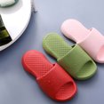 thumbnail image 5 of Zapatillas de mujer antideslizantes sandalias de ducha de baño suela gruesa suave interior y exterior, 5 of 5