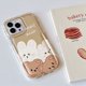 thumbnail image 2 of Funda de teléfono a prueba de golpes para iPhone, carcasa a prueba de golpes para iPhone 11, 14 Pro Max, 7, 8 Plus, 12, 13, XR, X, XS, SE 2022, 6S, lindo oso, conejo Fivean LED, 2 of 2