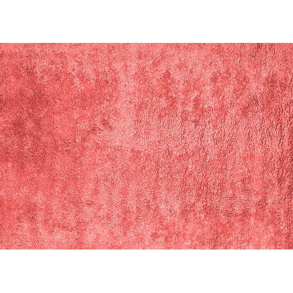 Ahgly Company Indoor Rectangle Abstract Red Contemporary Area Rugs, 2' x 5'