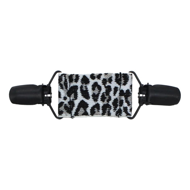 Clips para suéteres de leopardo de moda, pinzas para capas, pinzas para vestidos de camisa, pinzas para blusas Blanco