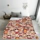 thumbnail image 5 of Balery Maneki-Neko Cats Manta de Felpa Suave y Acogedora – Cobija de Franela Aterciopelada para Cama, Lavable y Cálida para Sofá, Mascotas, Transpirable-80"x60", 5 of 7