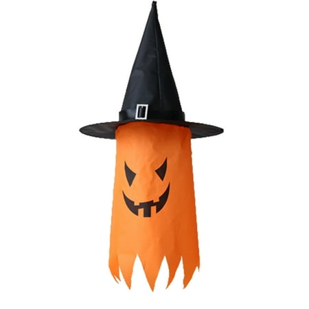 

Haswue LED Lamp Alloween Hat LED Lamp Halloween Witch Hat Hanging Light 6 LED